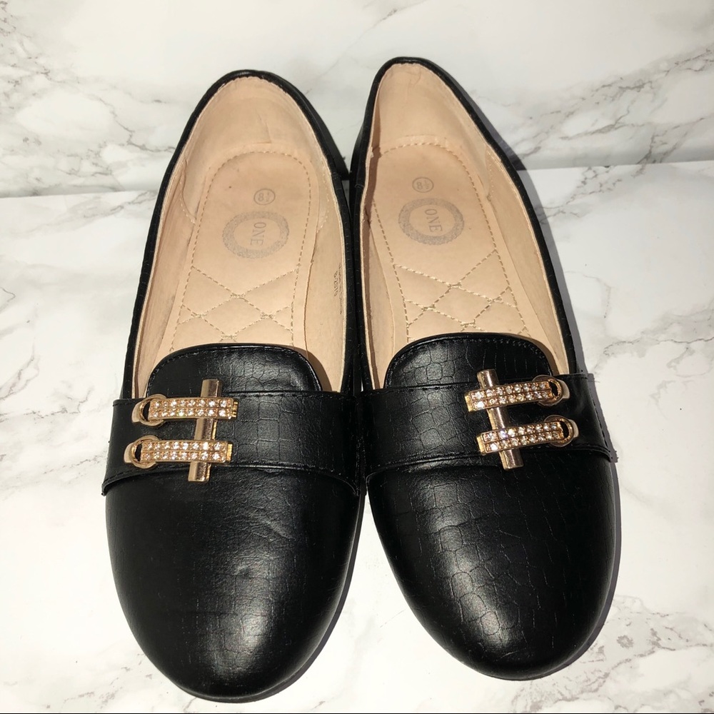 🚨 Women's Slip-on Shoes flats black 8.6M